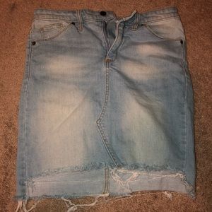 Jean skirt